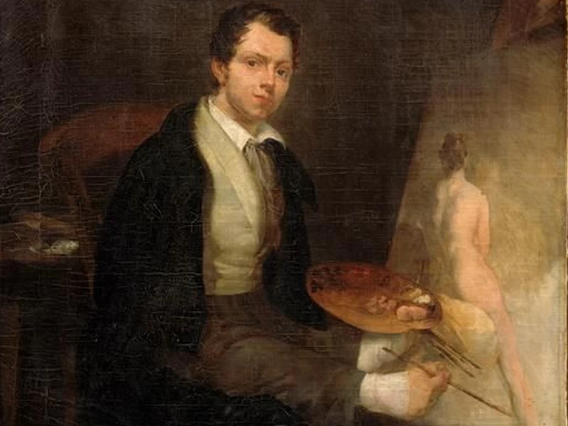 1806-Louis Joseph César Ducornet - Autoritratto